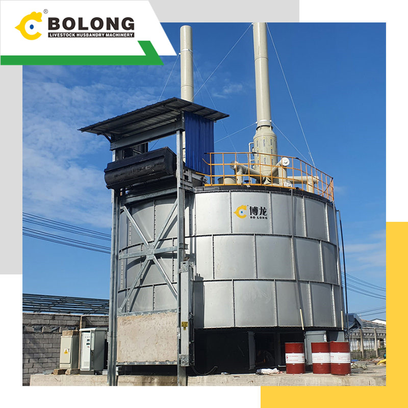 durable animal dung fermentation system